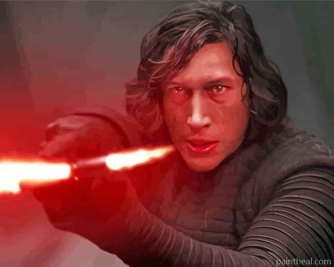 Star Wars Kylo Painting By Numbers Kits