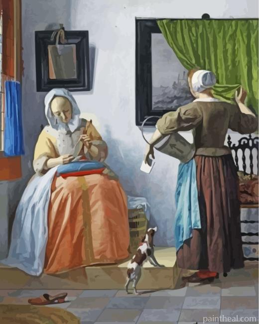 Johannes Vermeer Painting By Numbers Kits