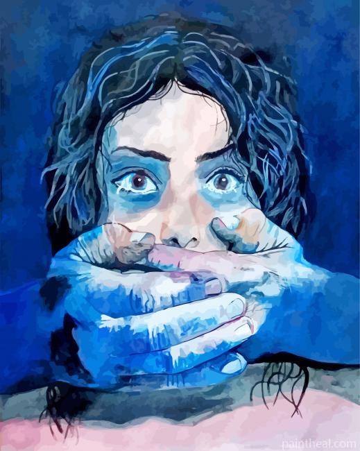 Girl Violence Painting By Numbers Kits