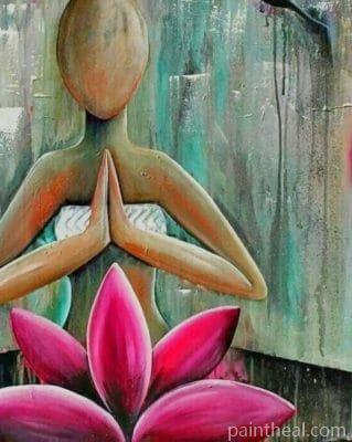 Yoga Sport Painting By Numbers Kits