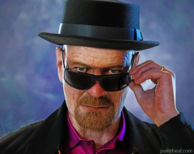 Walter White Bryan Cranston Painting By Numbers Kits