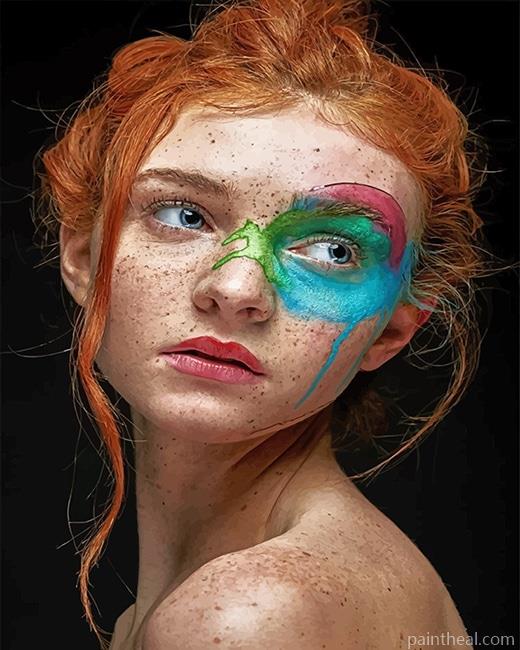 Ginger Girl NEW Painting By Numbers Kits