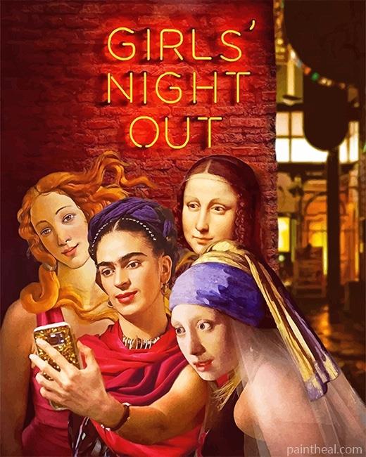 Girls Squad Masterpieces NEW Painting By Numbers Kits