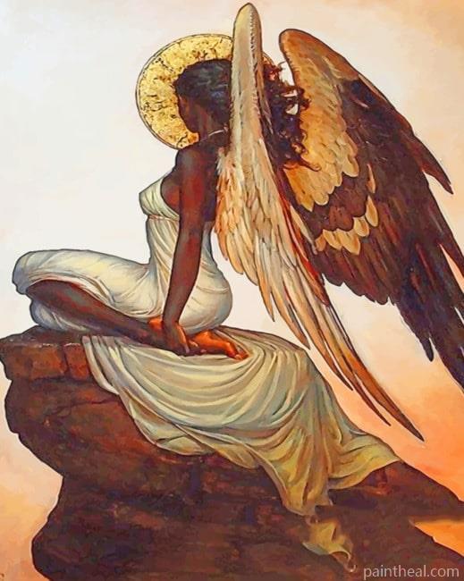 Black Angel NEW Painting By Numbers Kits