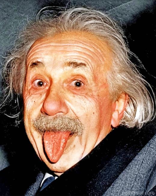 Albert Einstein Painting By Numbers Kits