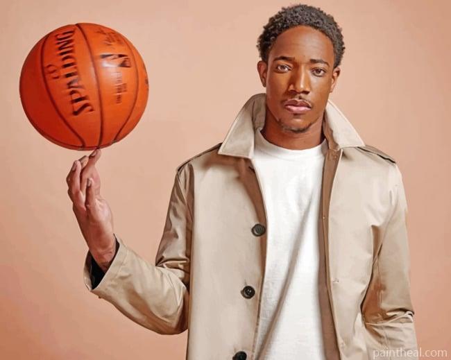 Demar Derozan Painting By Numbers Kits