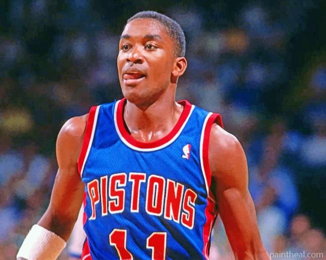 Isiah Thomas Player Painting By Numbers Kits