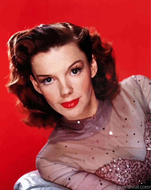 Judy Garland American Actress Painting By Numbers Kits