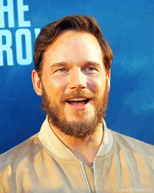Chris Pratt Painting By Numbers Kits