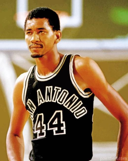 George Gervin Painting By Numbers Kits