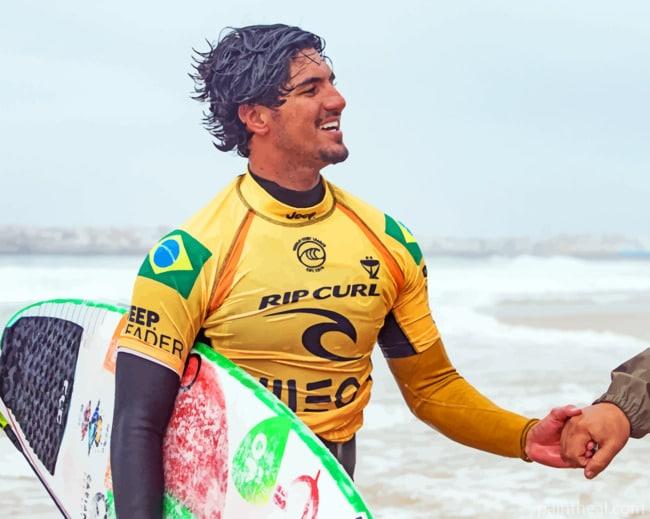 Gabriel Medina Painting By Numbers Kits