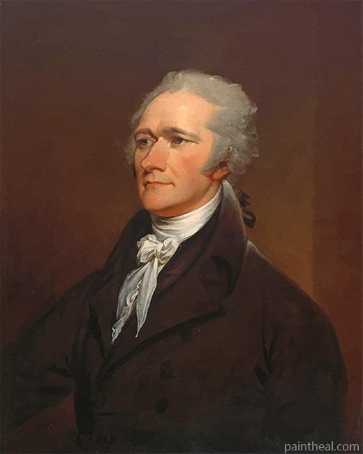 The Legend Alexander Hamilton Painting By Numbers Kits