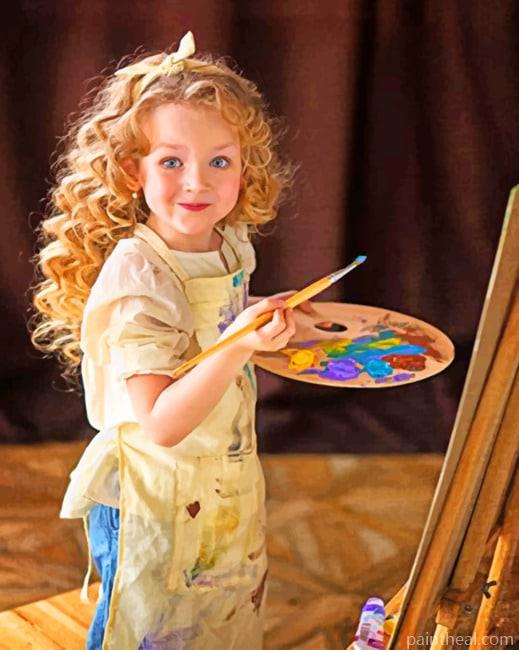 Little Artist Women Painting By Numbers Kits