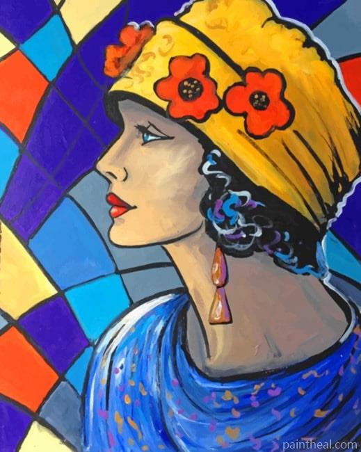 Colorful Woman NEW Painting By Numbers Kits