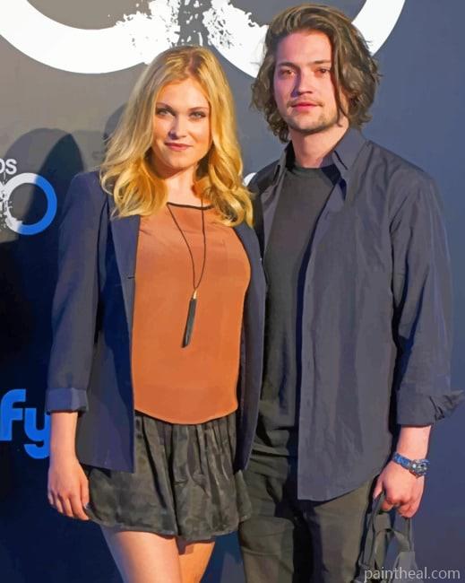 Thomas Mcdonel And Eliza Taylor Painting By Numbers Kits