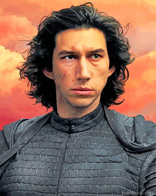 Kylo Ren Star Wars Painting By Numbers Kits