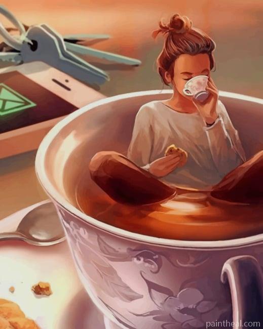 Coffee Lover NEW Painting By Numbers Kits