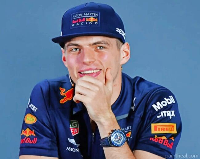 Max Verstappen Painting By Numbers Kits