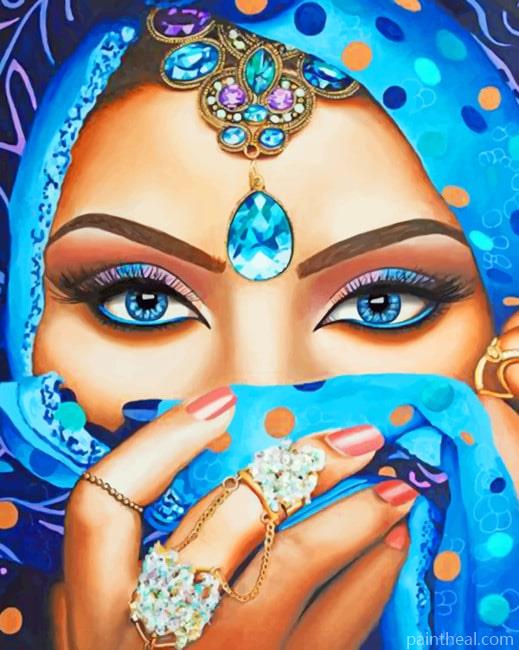 Arabian Woman NEW Painting By Numbers Kits