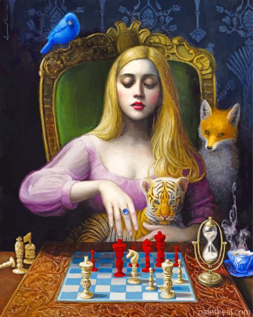 Chie Yoshii Chess Painting By Numbers Kits