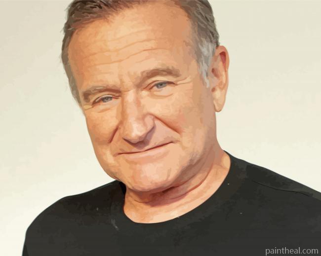 Robin Williams Actor Painting By Numbers Kits