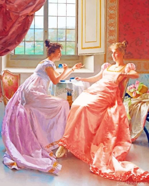 Classic Ladies NEW Painting By Numbers Kits