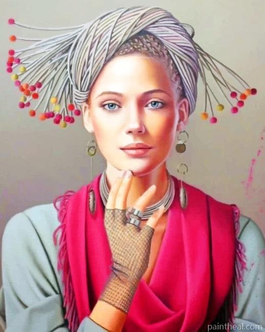 Gorgeous Woman NEW Painting By Numbers Kits