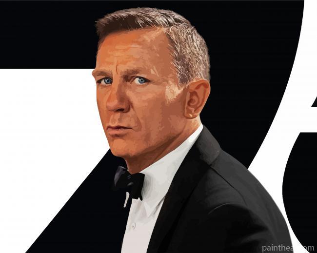 James Bond Painting By Numbers Kits