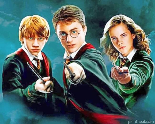 Harry Potter Characters Painting By Numbers Kits