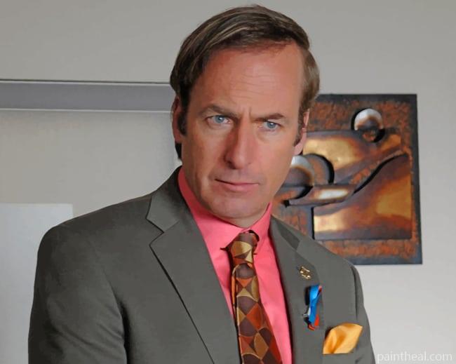 Saul Goodman Bob Odenkirk Painting By Numbers Kits
