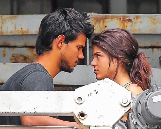 Taylor Lautner And Marie Painting By Numbers Kits