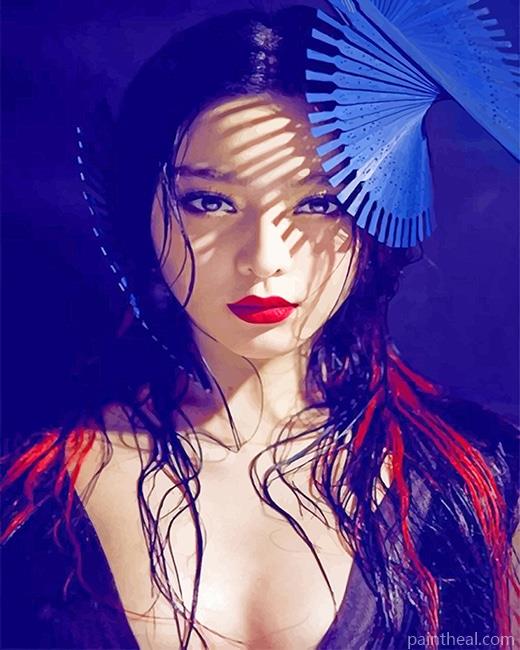 Beautiful Asian Woman NEW Painting By Numbers Kits