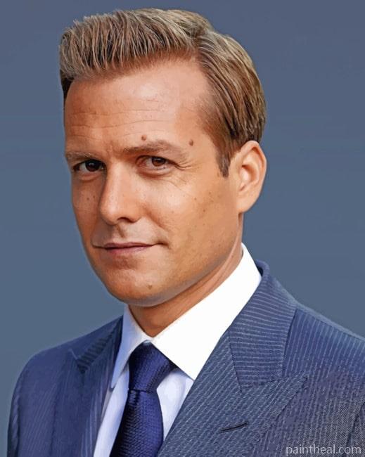 Harvey Specter Character Painting By Numbers Kits