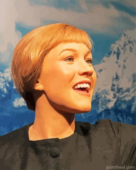 The Sound Of Music Julie Andrews Painting By Numbers Kits