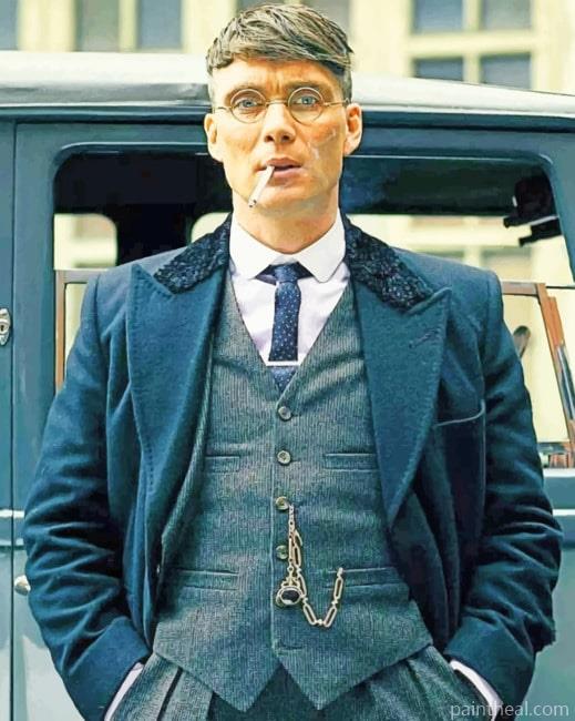 Thomas Shelby Cillian Murphy Painting By Numbers Kits