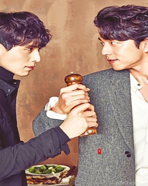 Goblin And Grim Reaper Kdrama Painting By Numbers Kits
