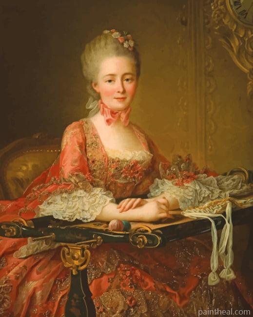 Classy French Woman NEW Painting By Numbers Kits