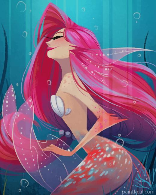 Beautiful Mermaid NEW Painting By Numbers Kits