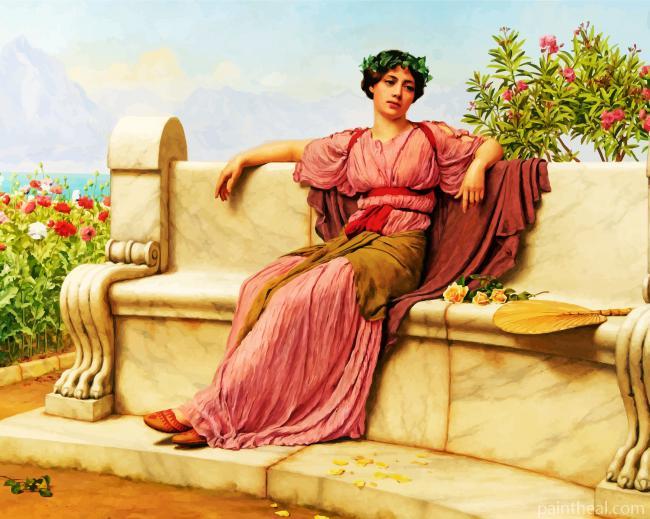 Tranquillity William Godward Painting By Numbers Kits