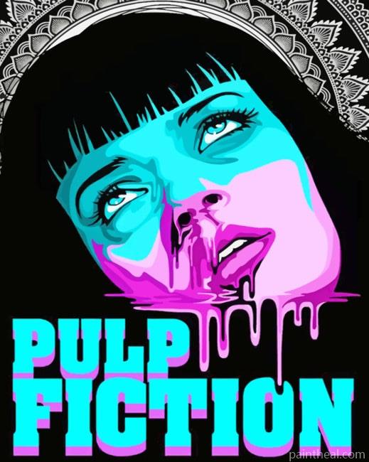 Pulp Fiction Illustrations Painting By Numbers Kits