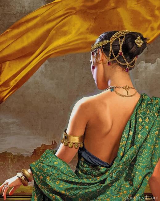 Indian Woman NEW Painting By Numbers Kits