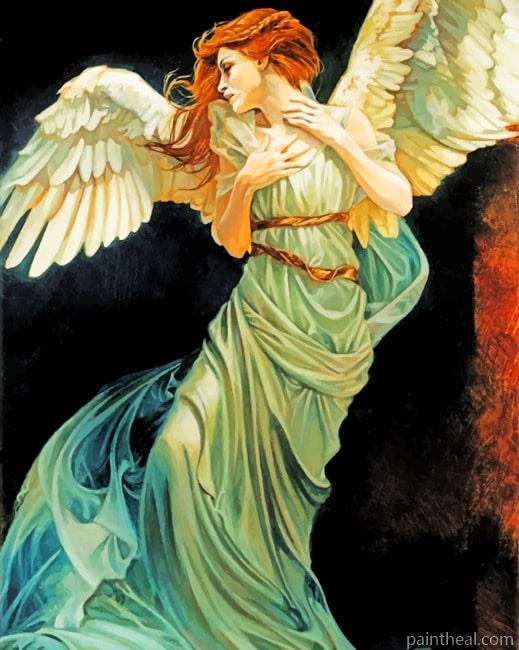 Angel Beautiful Lady NEW Painting By Numbers Kits