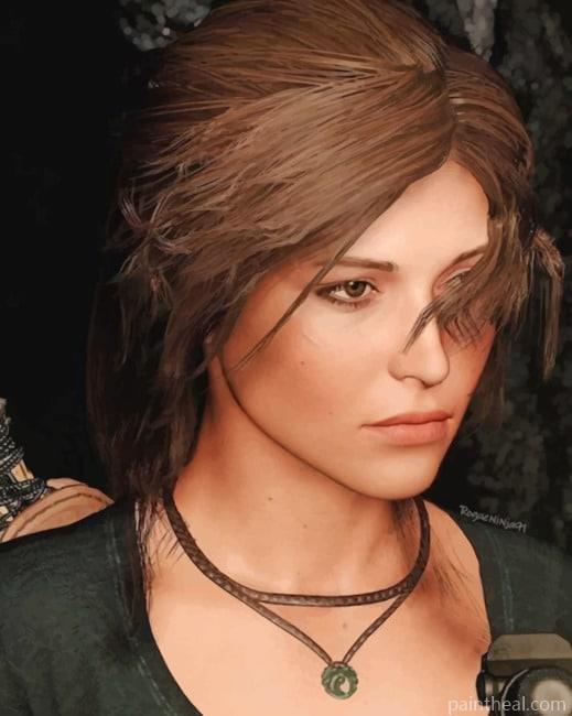 Rise Of The Tomb Raider Lara Croft NEW Painting By Numbers Kits