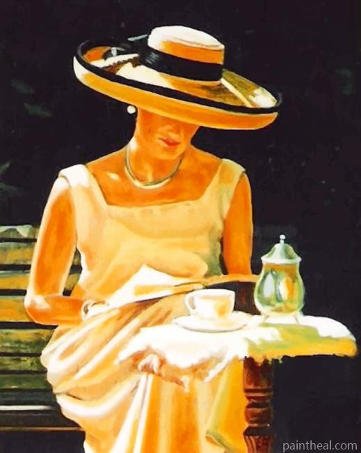 Classic Lady Painting By Numbers Kits
