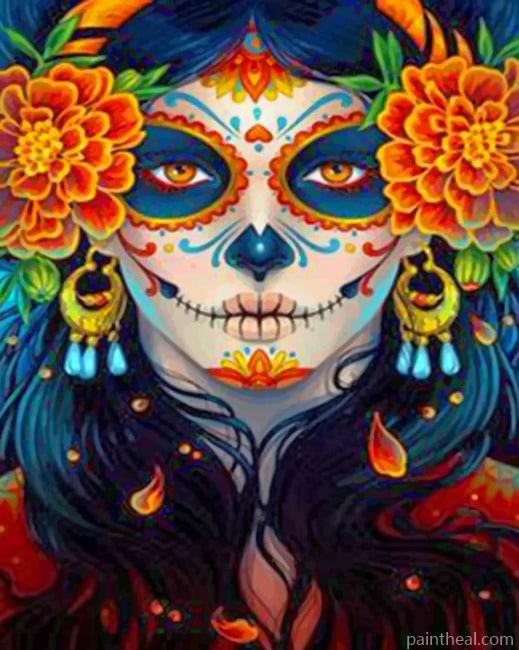 Skull Woman NEW Painting By Numbers Kits