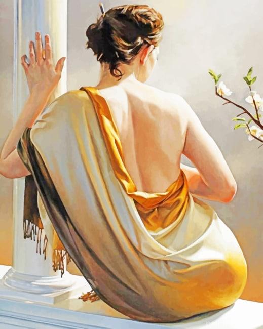 Lonely Woman NEW Painting By Numbers Kits