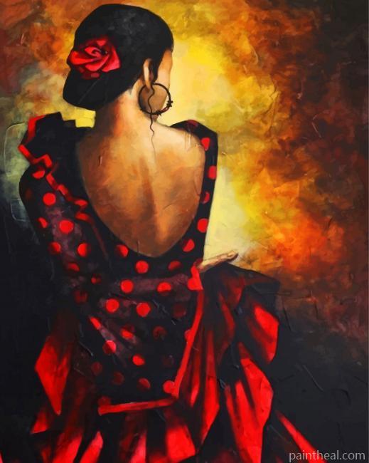 Tango Dancer Painting By Numbers Kits