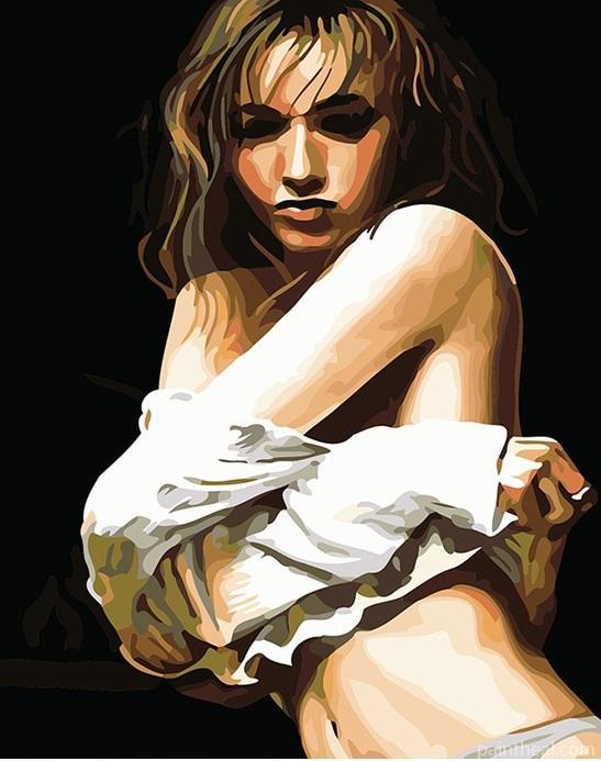 Sexy Girls DIY Painting By Numbers Kits