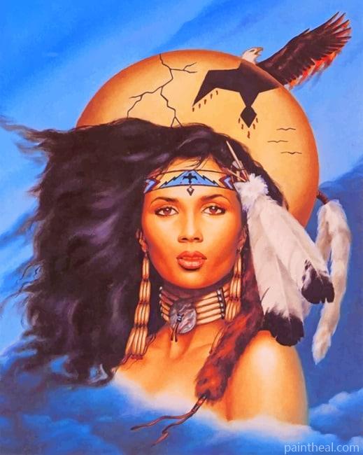 Native American NEW Painting By Numbers Kits
