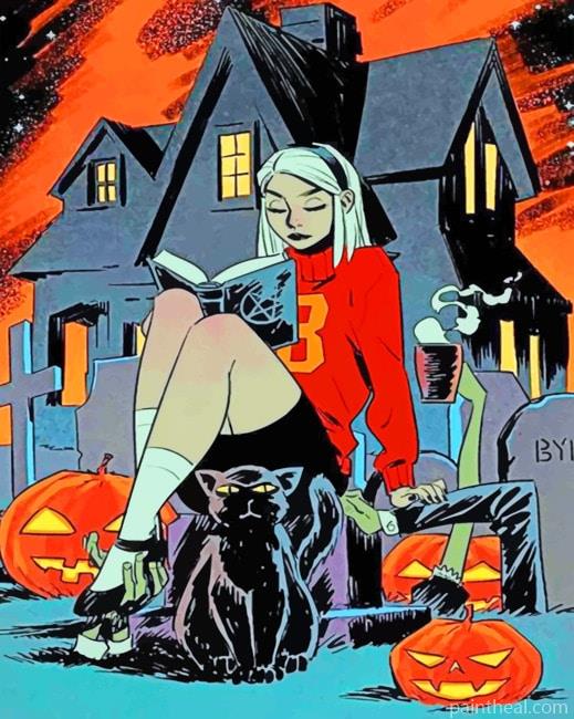 Chilling Halloween Adventures NEW Painting By Numbers Kits